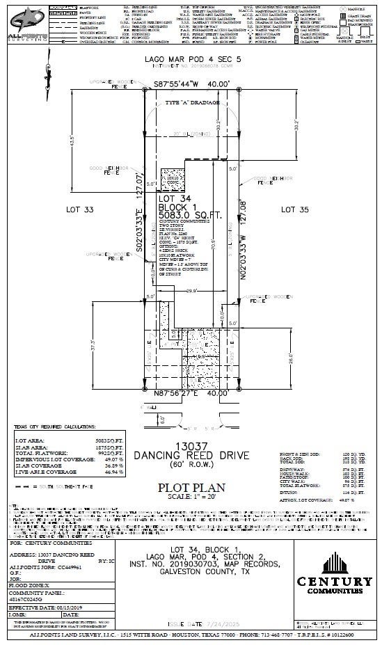 13037 Dancing Reed Drive, Texas City, TX 77568 13037 Dancing Reed Drive, Texas City, TX 77568