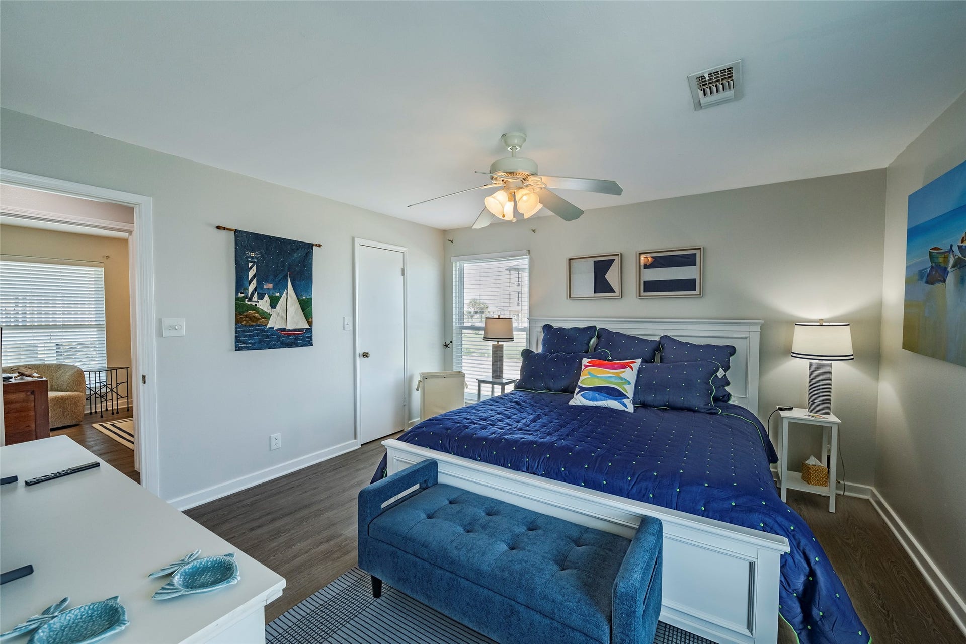 16906 Beachcomber Drive, Jamaica Beach, TX 77554 Primary Bedroom