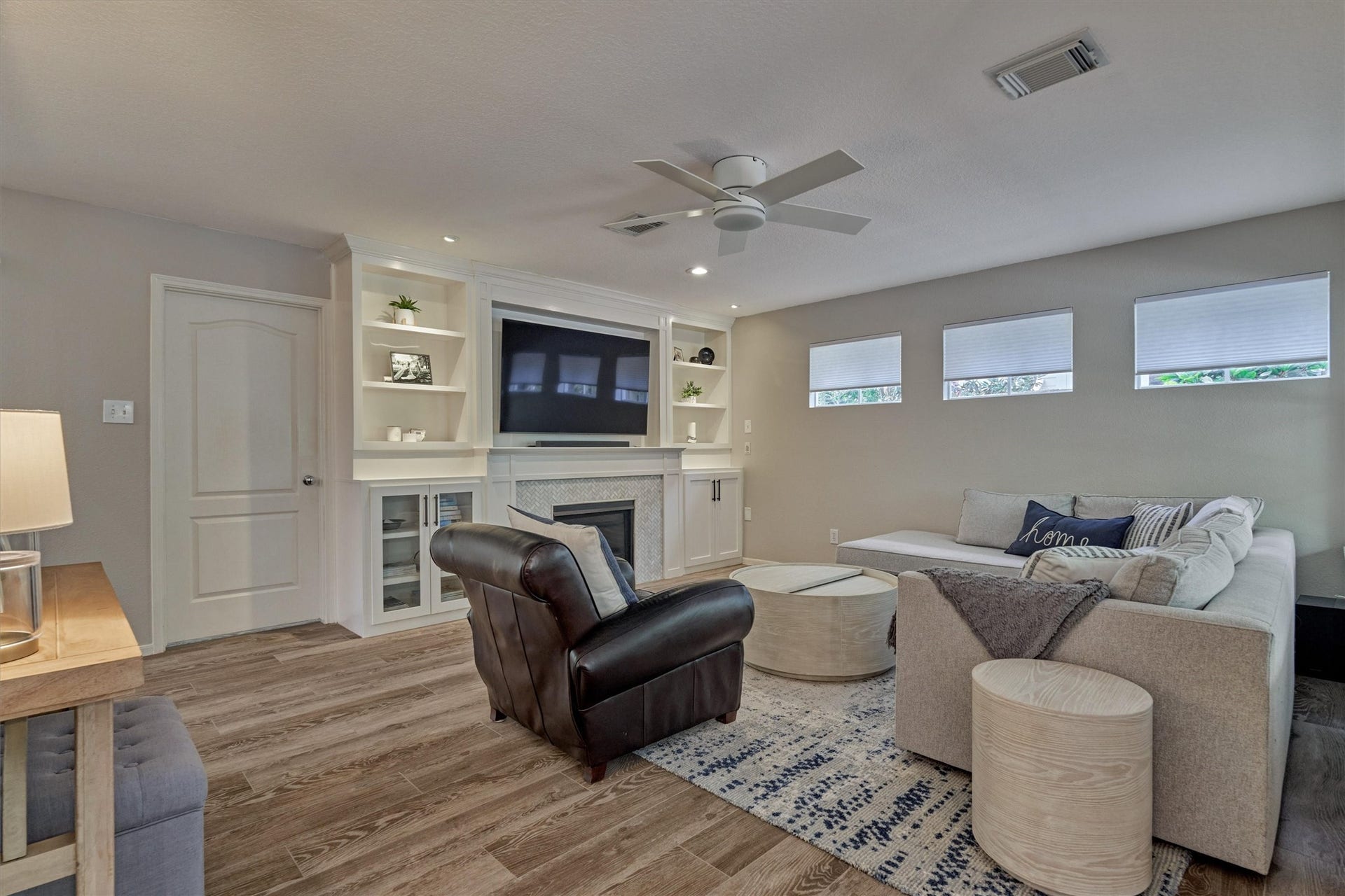 Spacious yet cozy, this inviting den offers plenty of room for all your favorite furniture pieces!