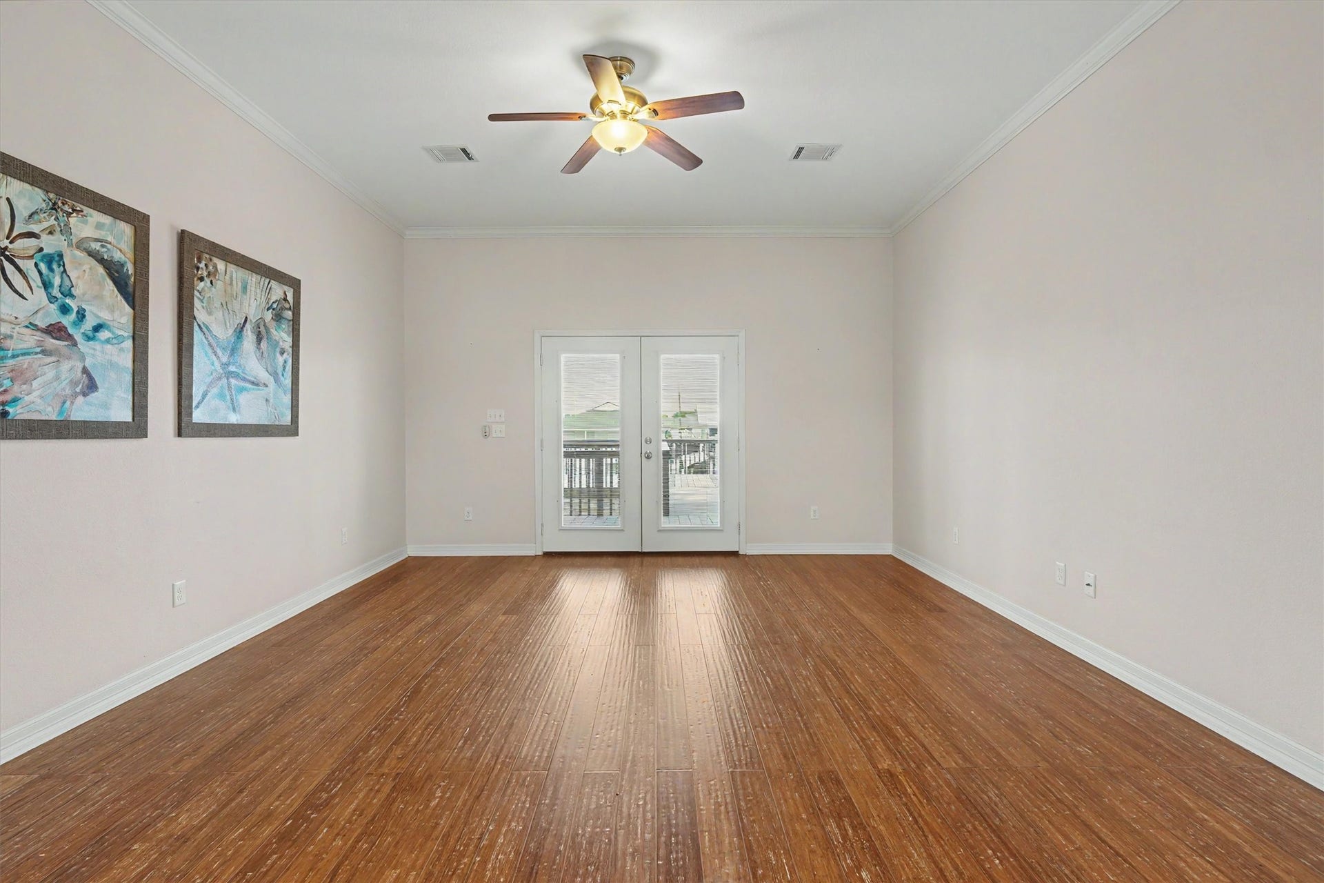 437 Pompano Street, Bayou Vista, TX 77563 Experience unparalleled waterfront living with a spacious living area that seamlessly flows into the expansive upper party deck, perfect for entertaining and enjoying breathtaking views