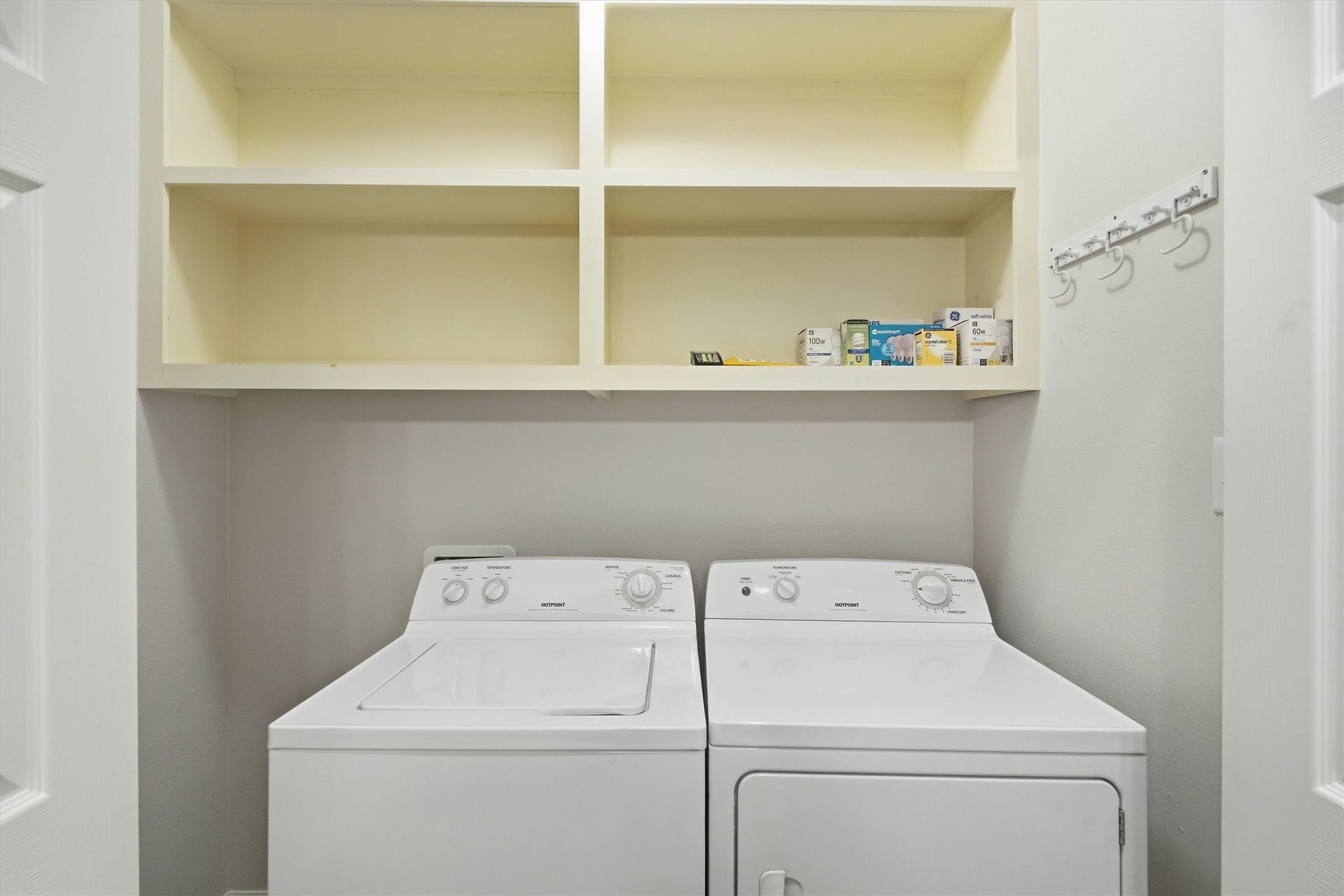437 Pompano Street, Bayou Vista, TX 77563 Storage is sometimes rare in waterfront homes, but this home offers storage at every option available. The washer and dryer are here for the buyers