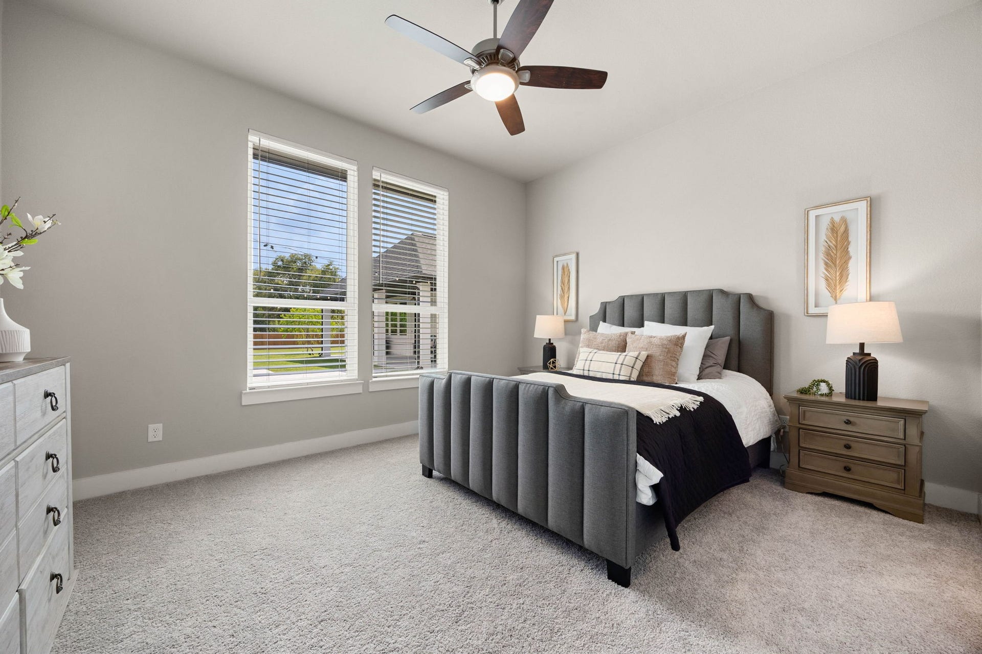 First floor bedroom with ensuite bathroom.