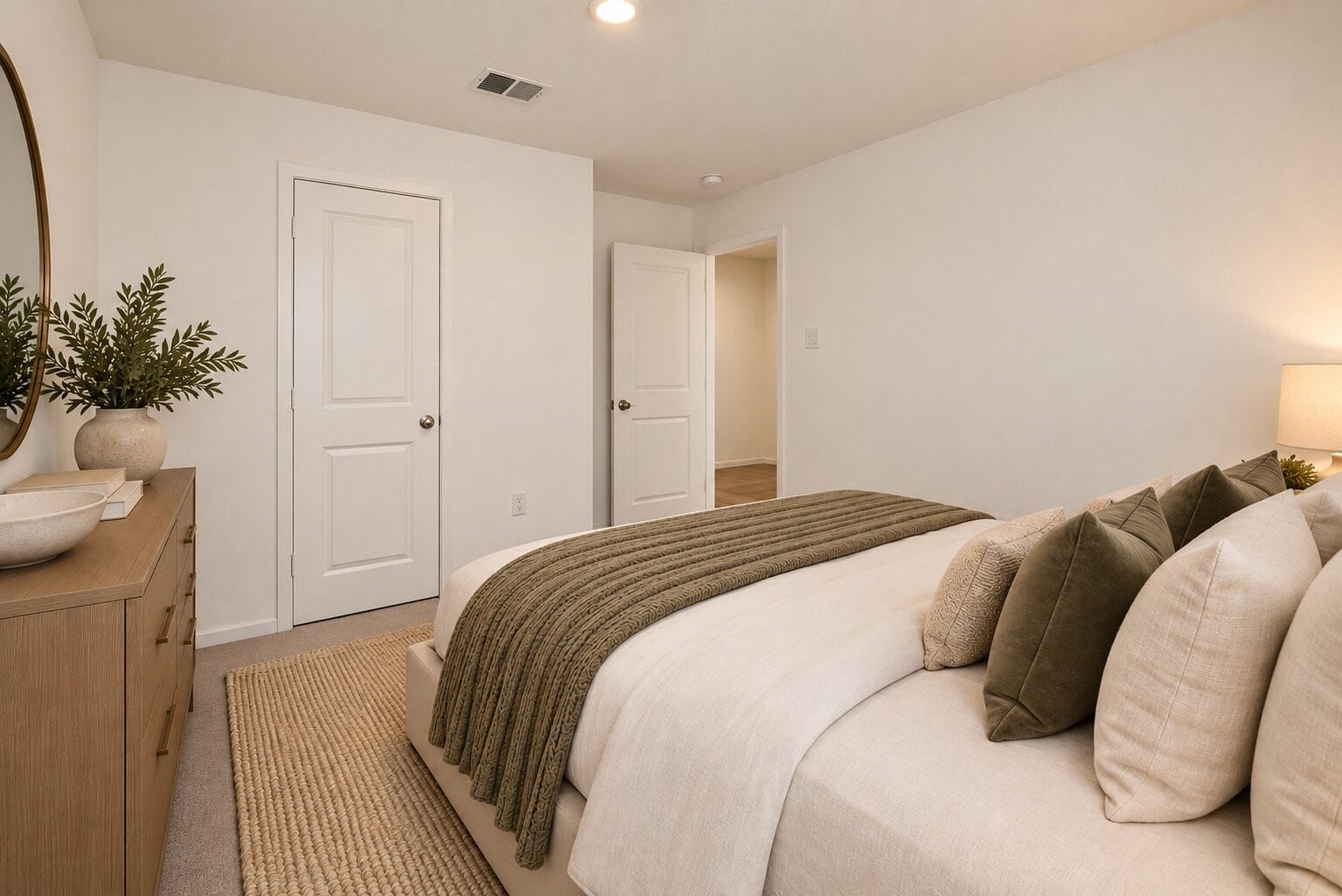 1718 Primrose Pointe Drive, Crosby, TX 77532 **Virtually Staged** More than just a place to sleep. The spacious primary suite offers an easy flow to the private bath and closet, bringing everyday comfort and convenience together.