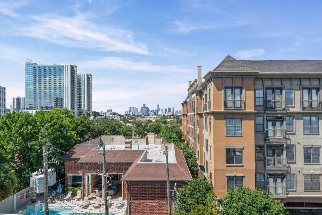 With a multi skyline view  of the city!
