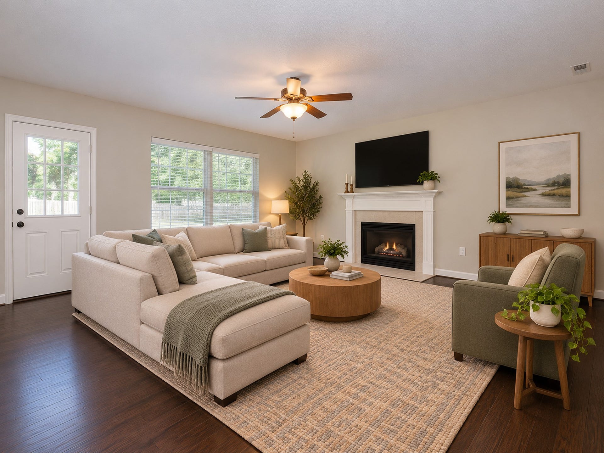 18622 Islandbreeze Drive, Spring, TX 77379 Family room virtually staged for reference and not to scale.
