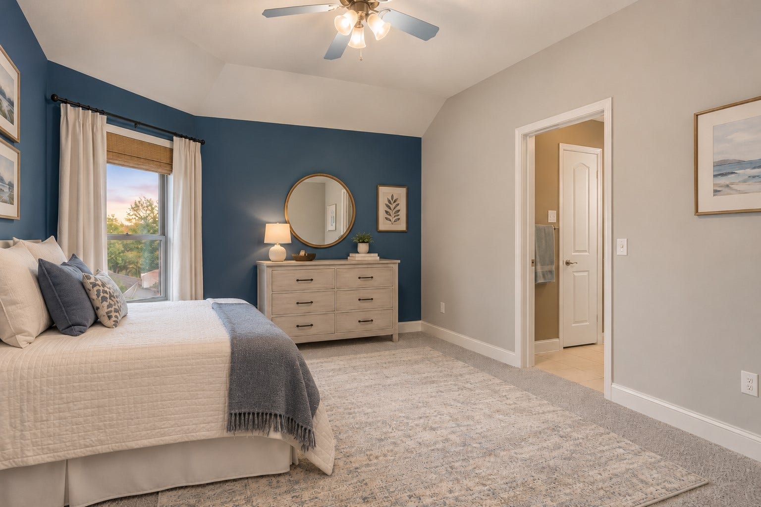11 Saint Thomas Court, Houston, TX 77070 **Virtually Staged** secondary bedroom.