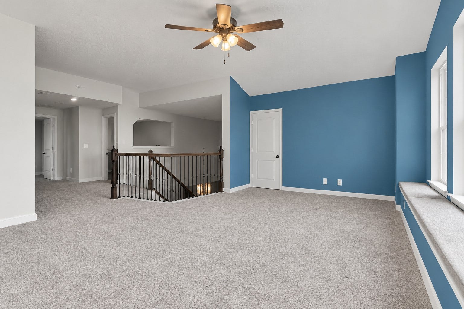 11 Saint Thomas Court, Houston, TX 77070 This generously sized upstairs game room offers flexible space for movie nights, games, hobbies or a comfortable second living area.