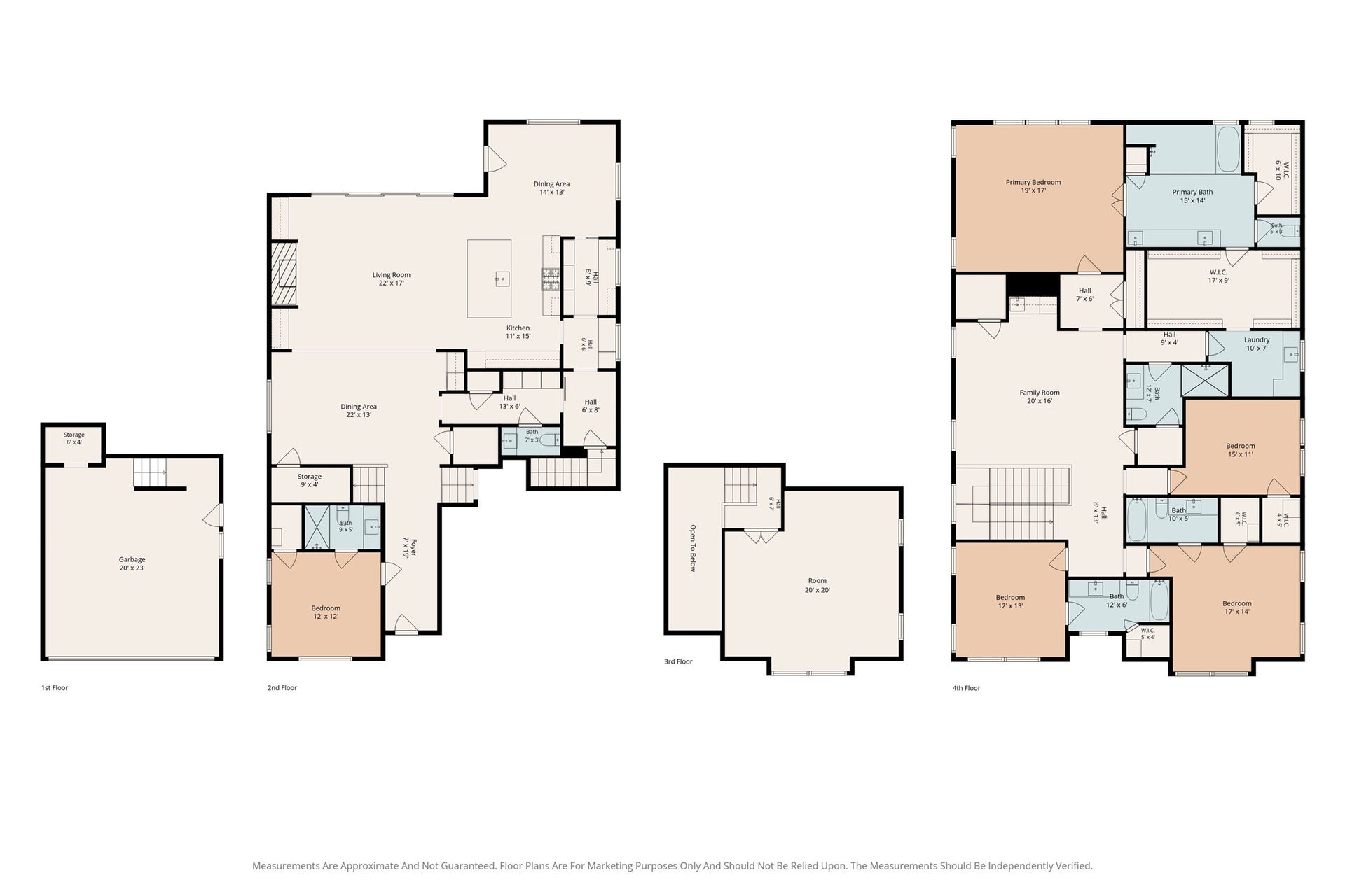 4313 Lula Street, Bellaire, TX 77401 Floorplan