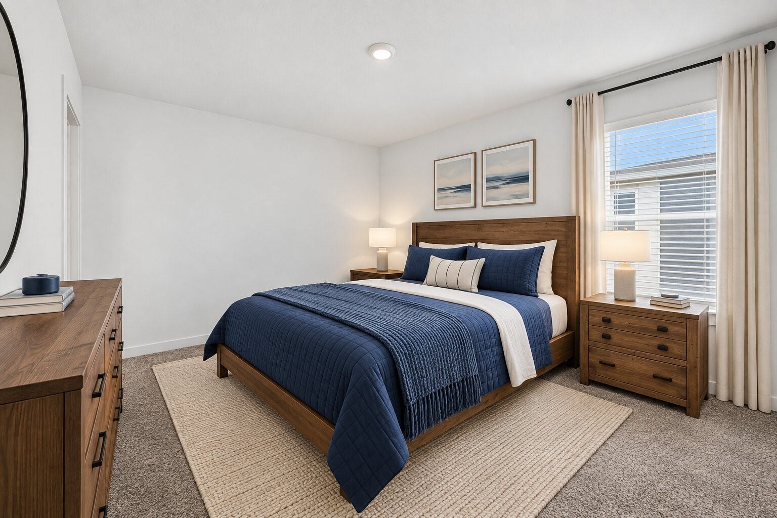 31207 Kenswick Grove Lane, Fulshear, TX 77441 A bedroom with its own en-suite bathroom offers added convenience and privacy.
