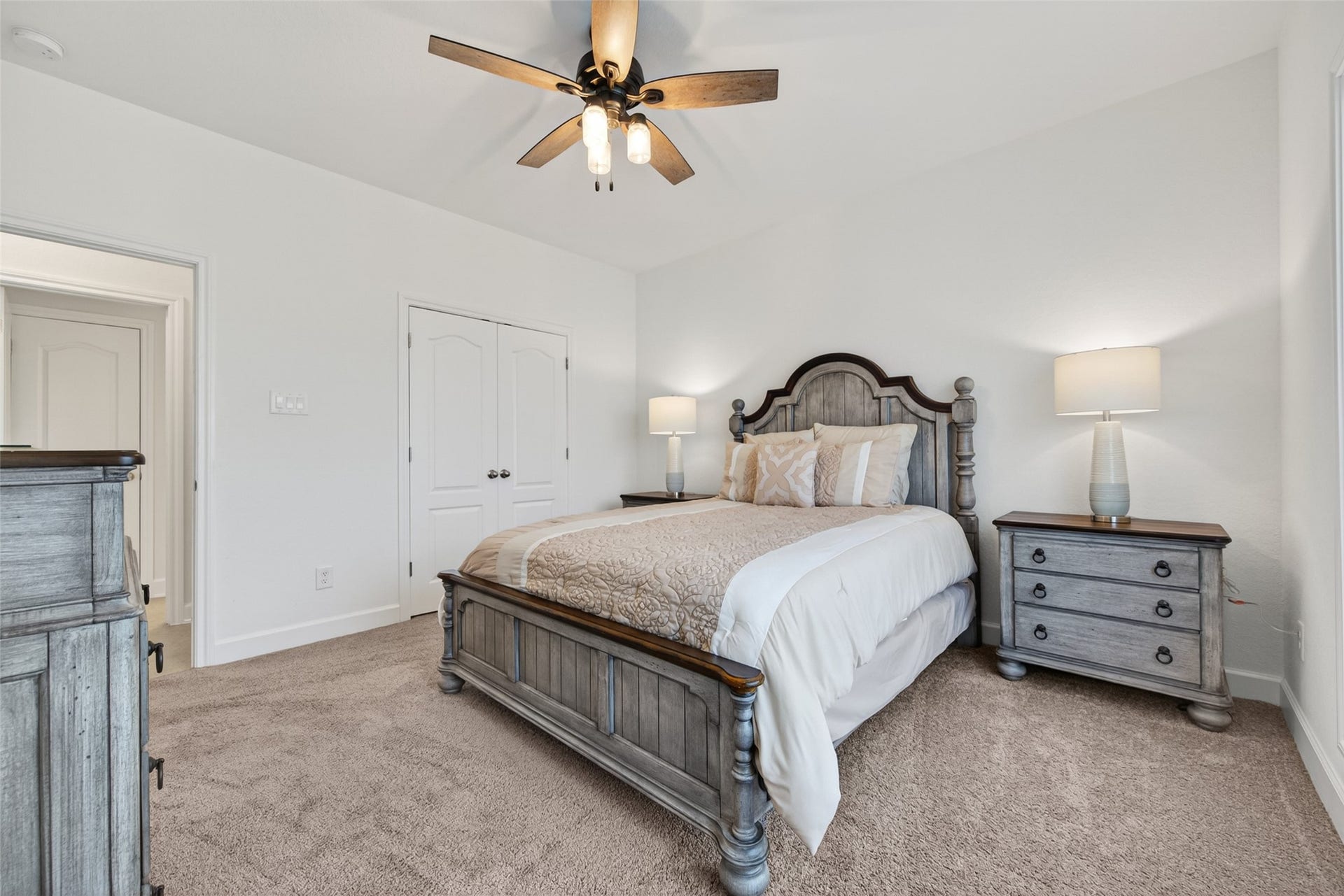 Bedroom 3 with walk-in closet