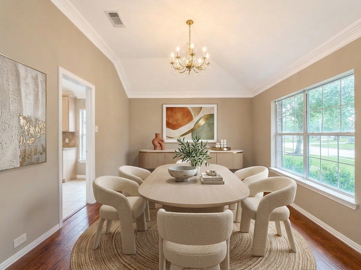 Dining Room - Virtually Staged