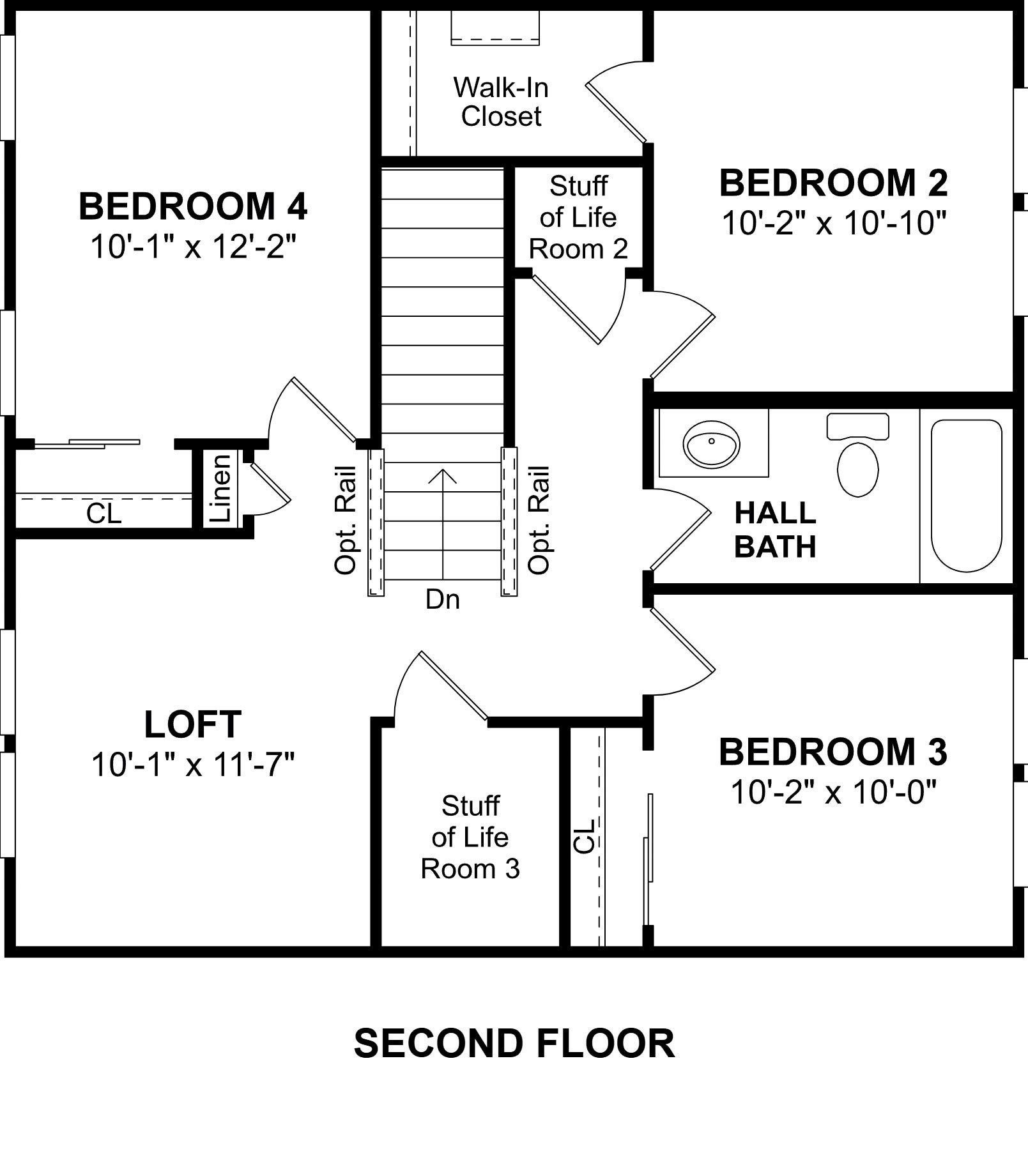 23647 Gulf Prairie Drive, Katy, TX 77493 The Spanish Cedar floor plan by K. Hovnanian Homes. 2nd Floor shown. *Prices, plans, dimensions, features, specifications, materials, and availability of homes or communities are subject to change without notice or obligation.