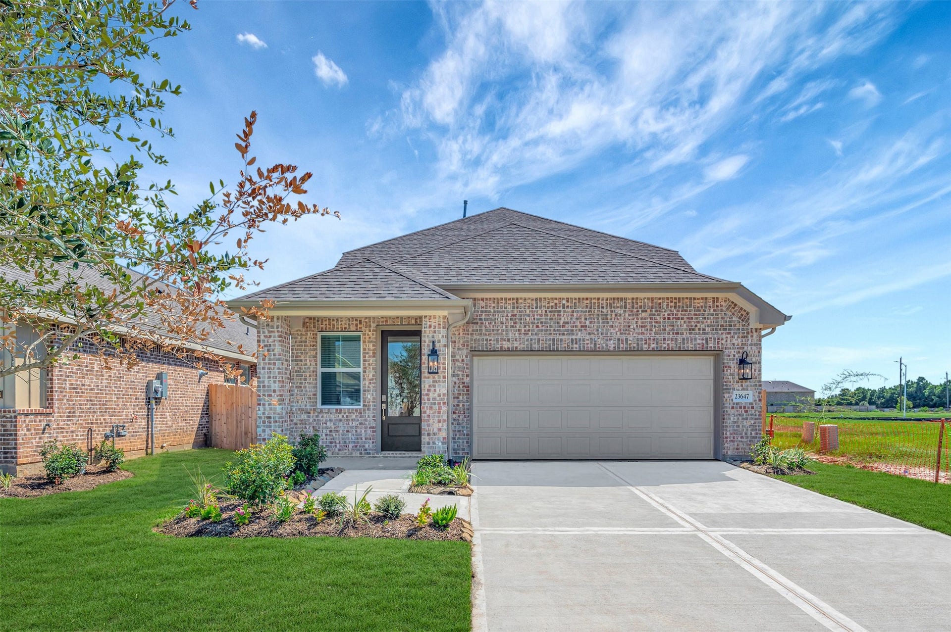 23647 Gulf Prairie Drive, Katy, TX 77493 Lovely Spanish Cedar home design by K. Hovnanian Homes with elevation NN in beautiful Bergamo.