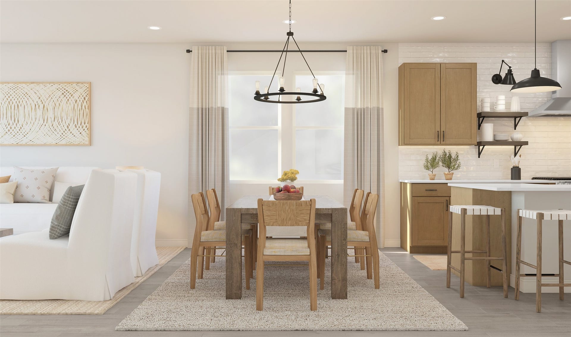 23647 Gulf Prairie Drive, Katy, TX 77493 Charming dining area (*Artist rendering used for illustration purposes only.)