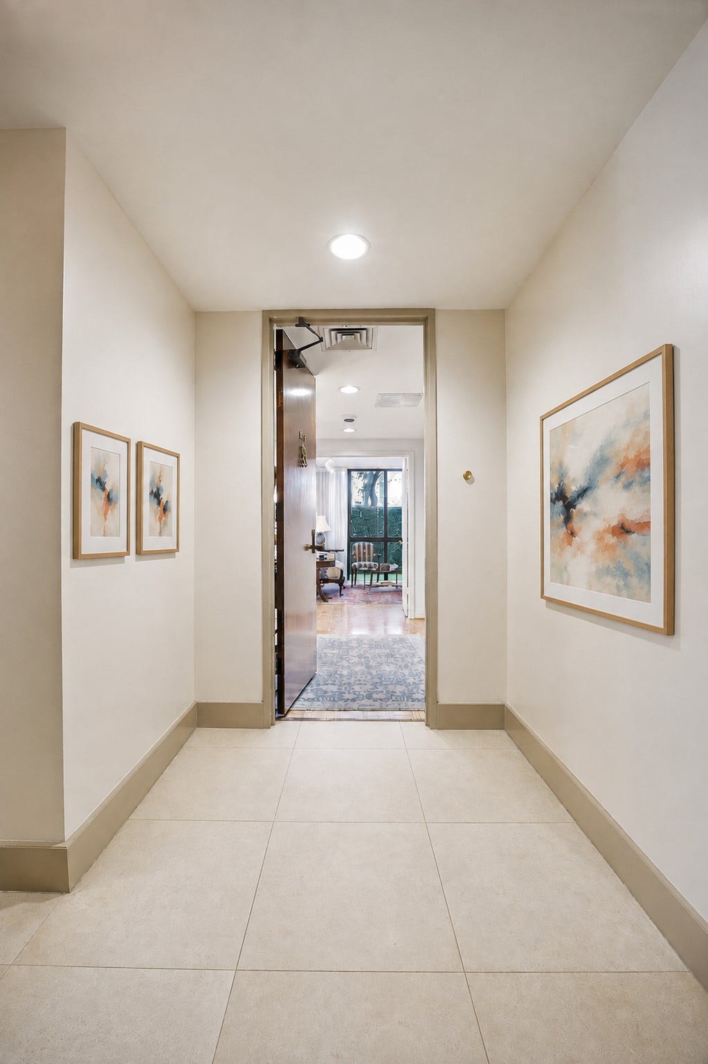 Tucked away in a tranquil setting for maximum privacy. Join us in for a guided walk, through this beautiful residence. Exterior artwork was added as digital enhancement.
