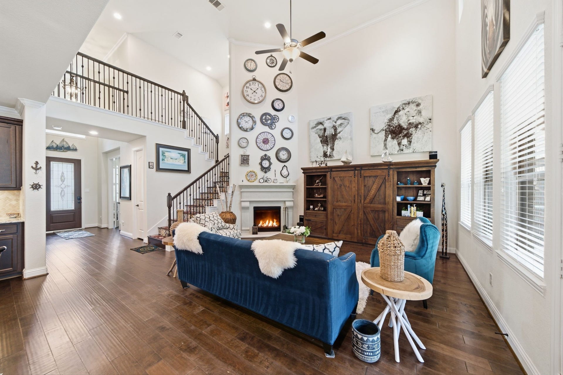 18806 Swansea Creek Drive, New Caney, TX 77357 Living Room