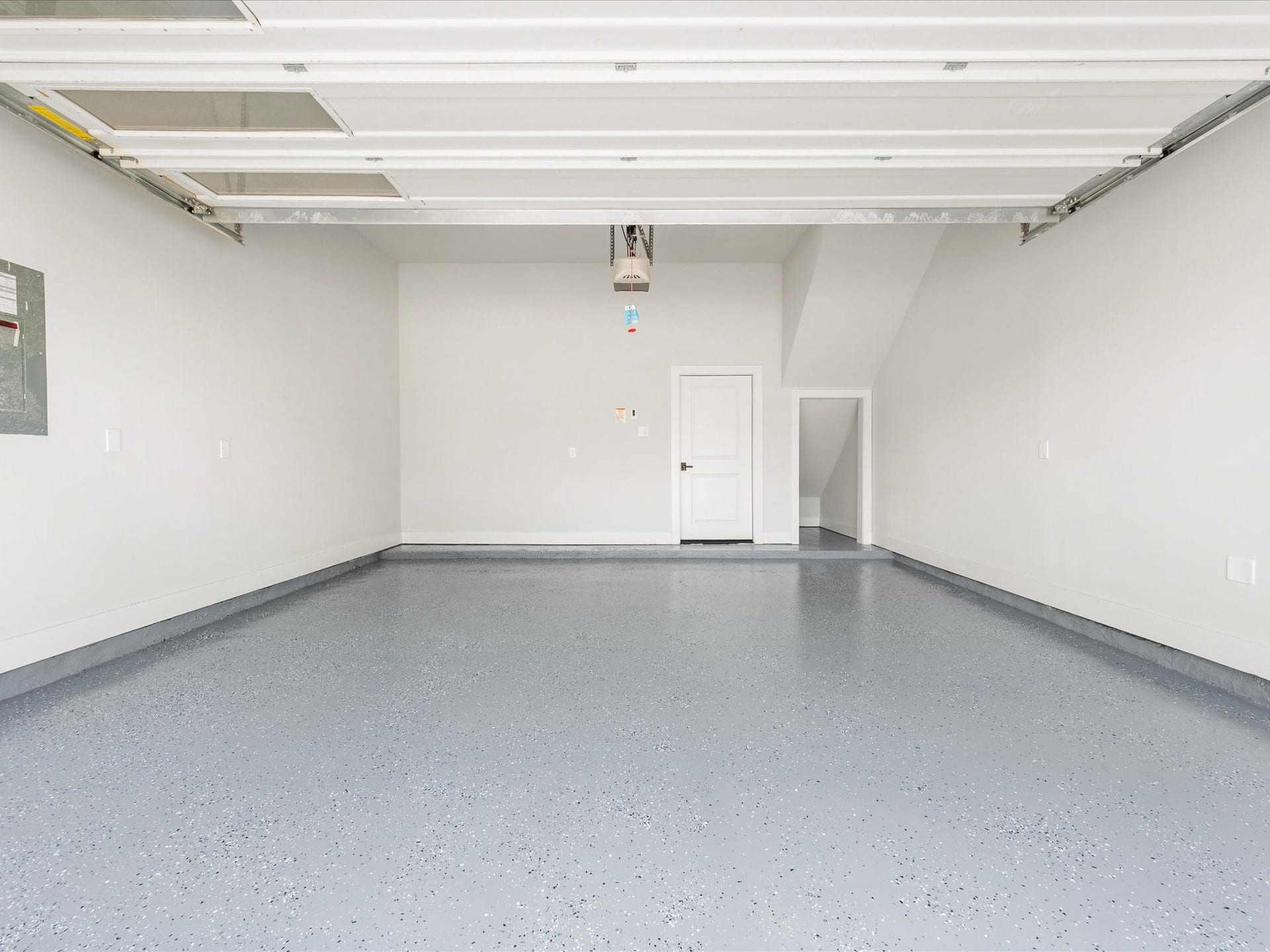 A spacious 2-car garage adds everyday convenience to this modern EaDo home, ideally located minutes from Downtown Houston, Daikin Park, Toyota Center, and Discovery Green.