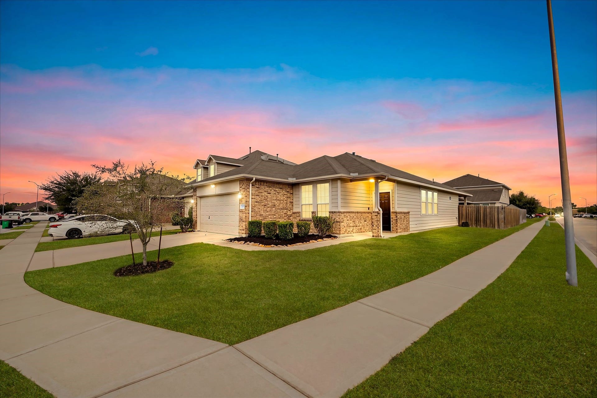 Welcome home! Set on a nice-sized corner lot, this charming brick home offers inviting curb appeal and a warm welcome.