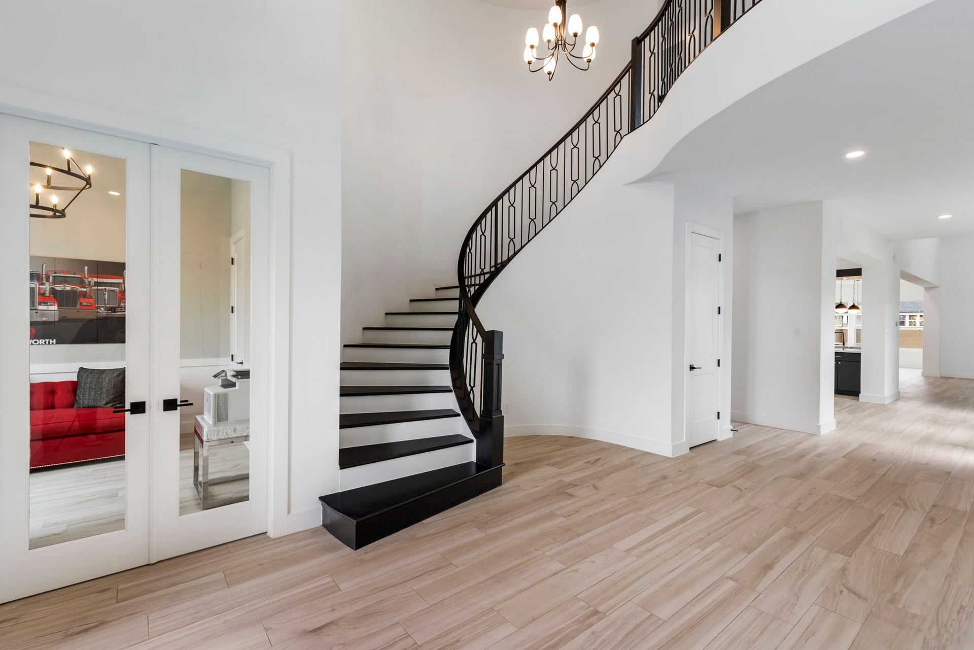 24739 Trull Brook Lane, Spring, TX 77389 A study will be on your immediate right with glass double doors.