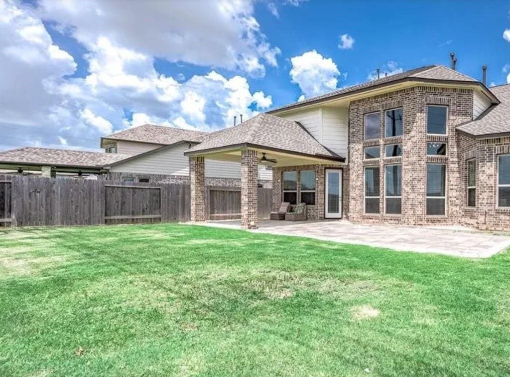 1214 Crescent Mirror Lane, Katy, TX 77494 Backyard
