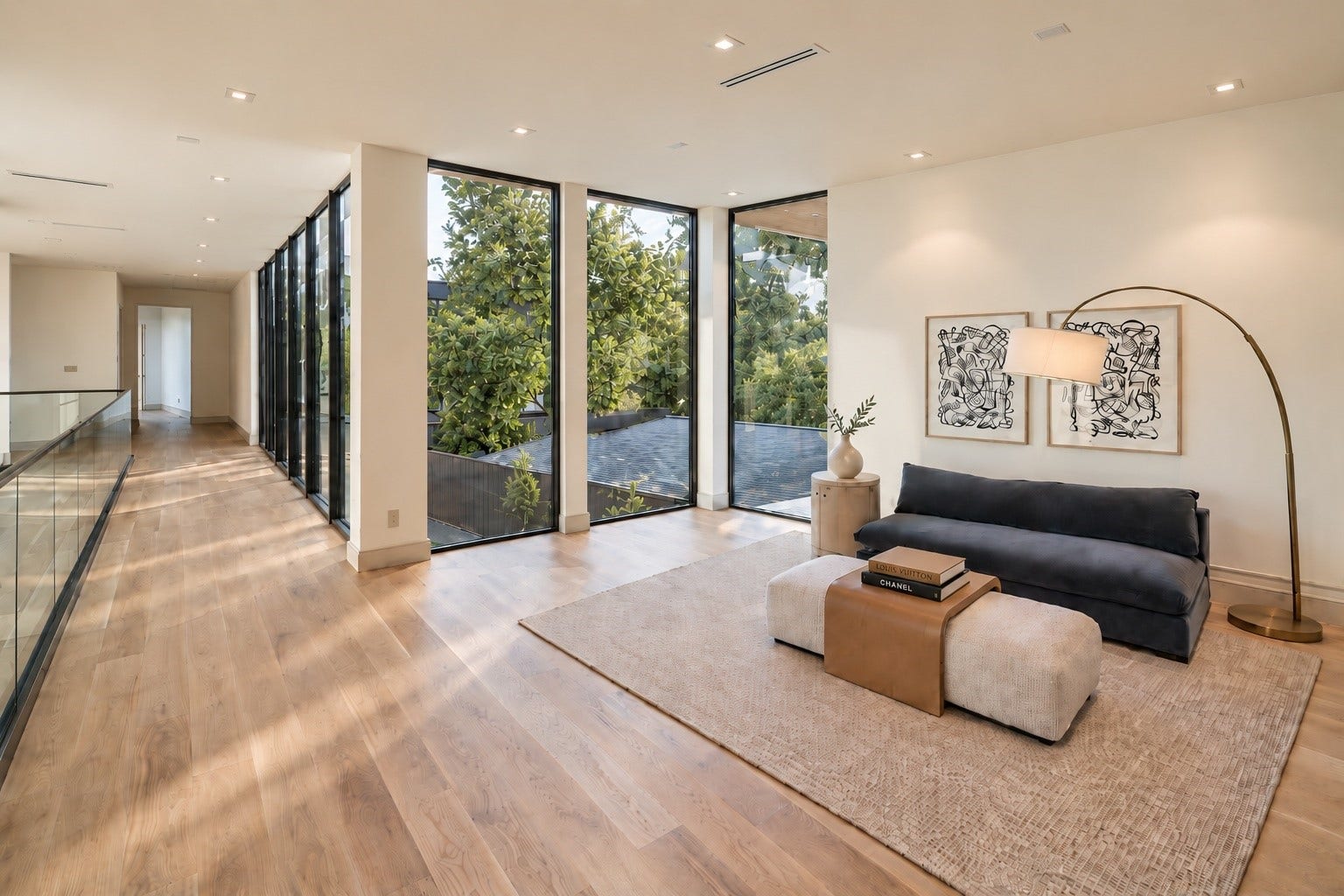 This sun-filled second floor area designed to evolve with the way you live An inviting space for a lounge, media ara, reading room, homework station, or quiet escape. Endless possibilities, where function meets sophistication!