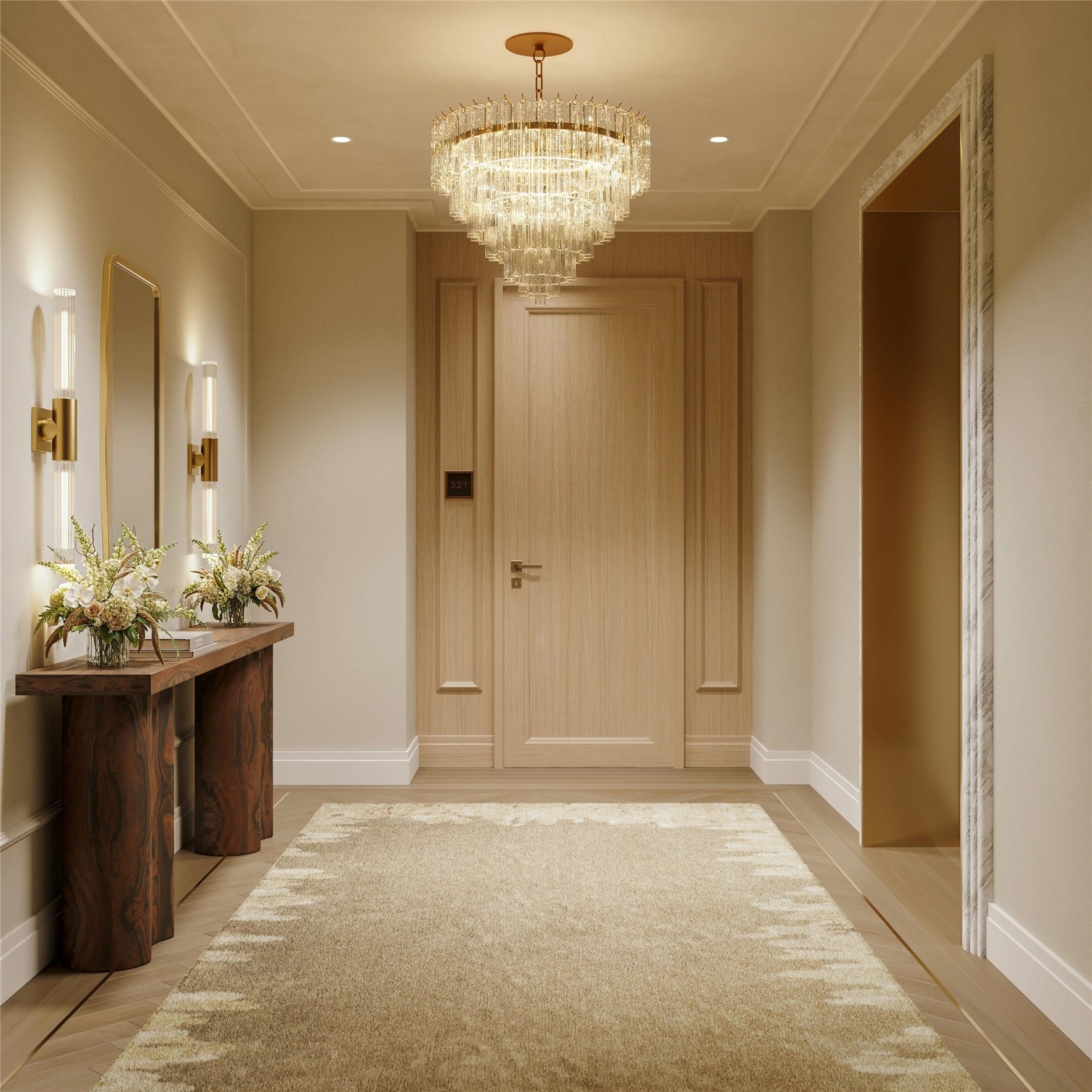 2120 Post Oak Boulevard, #PH3, Houston, TX 77056 The elevator opens directly to your private entry landing just outside your front door, offering a sense of refined privacy and discretion reminiscent of Upper East Side living.
