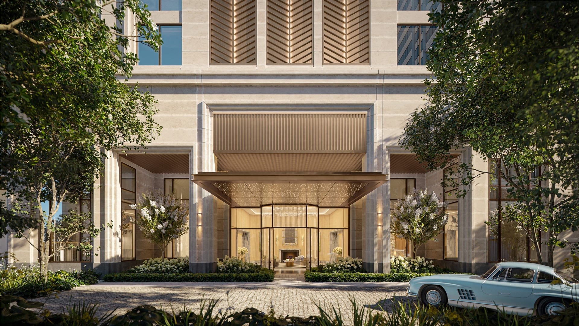 2120 Post Oak Boulevard, #PH3, Houston, TX 77056 Arriving at the residential lobby, residents are welcomed with valet service, a doorman, bellman, and dedicated concierge. The residential entrance is fully separate and private. Each residence includes two assigned parking spaces, along with a private storage room for added convenience.