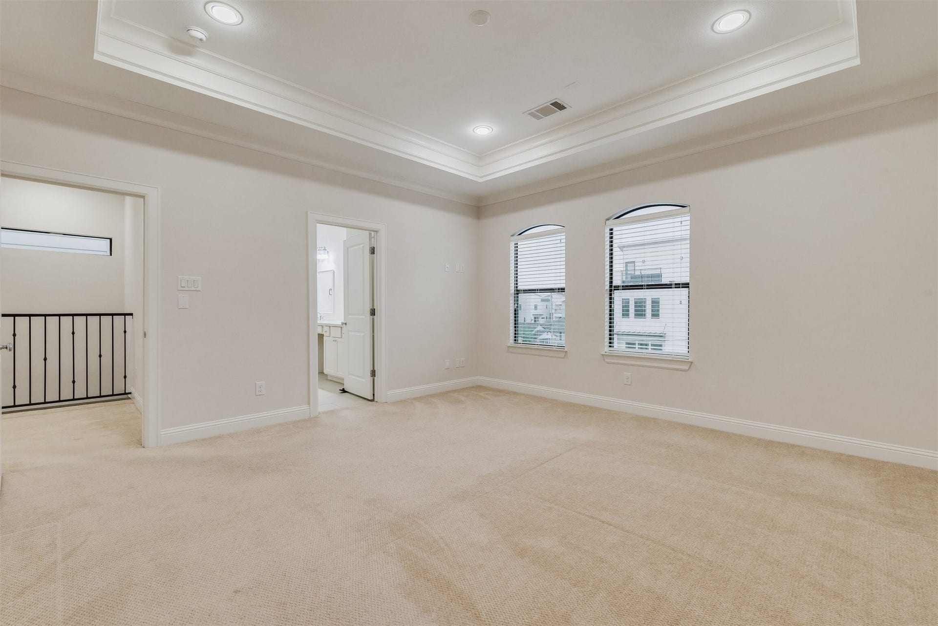 Primary bedroom on third floor