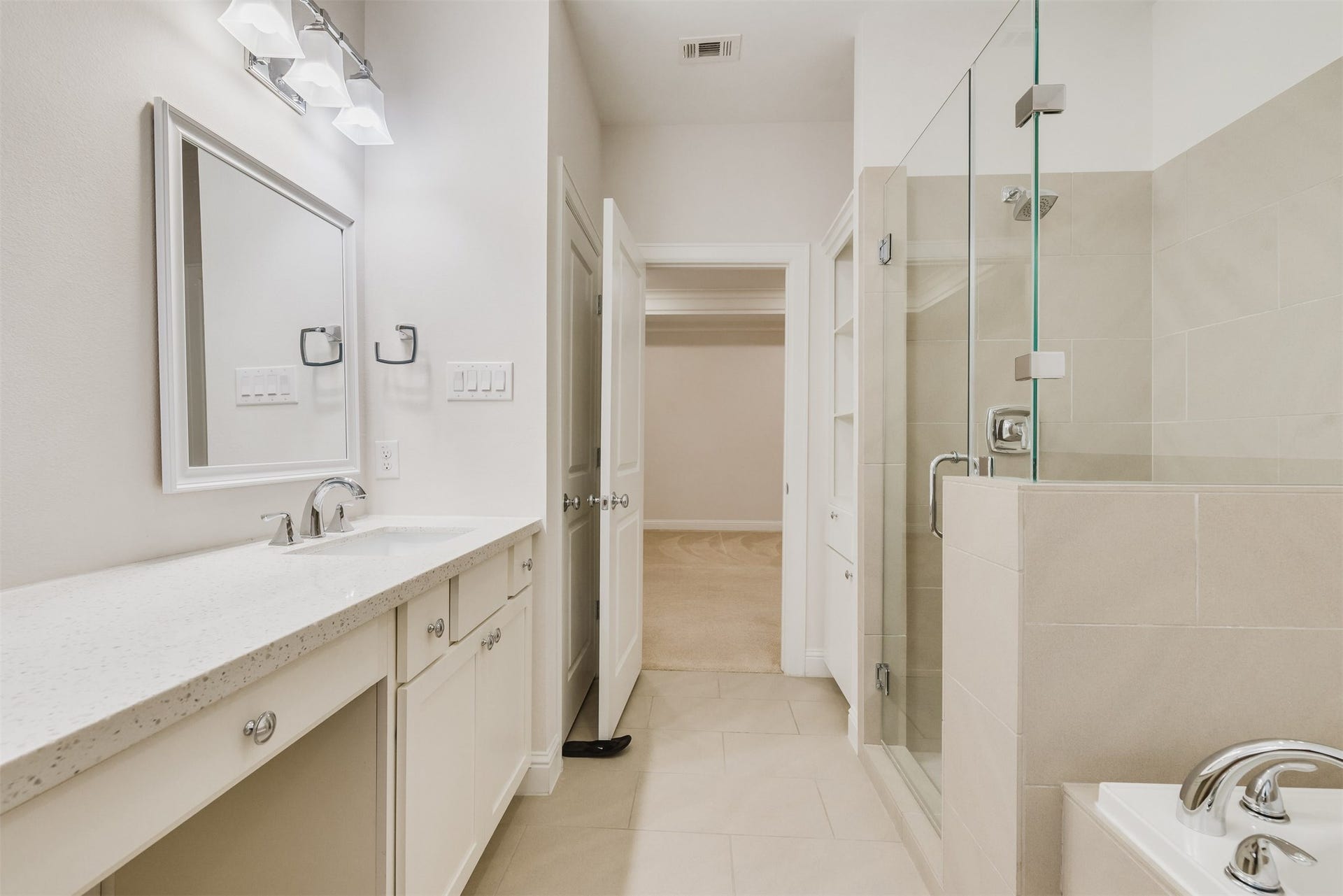 Primary bathroom on third floor