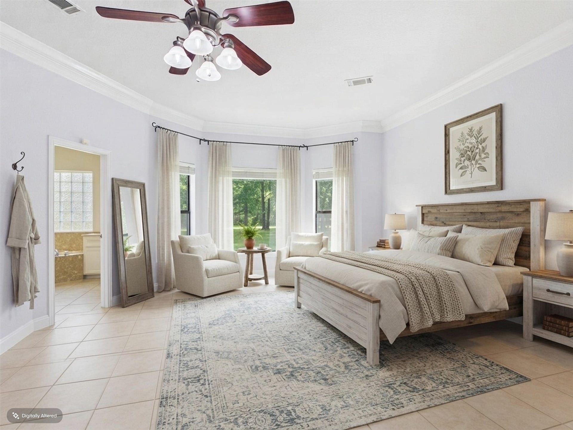 19521 Desna Drive, Porter, TX 77365 Virtually staged primary bedroom