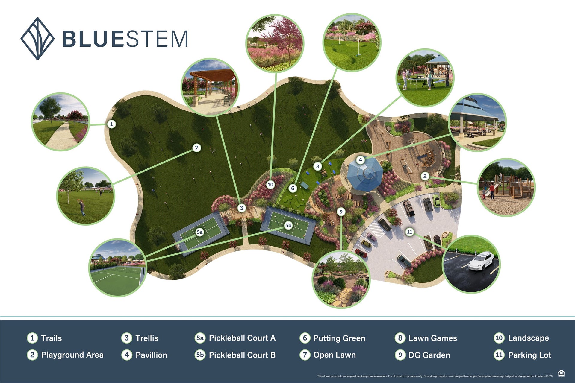 Bluestem Community Amenities Map - Coming Soon!