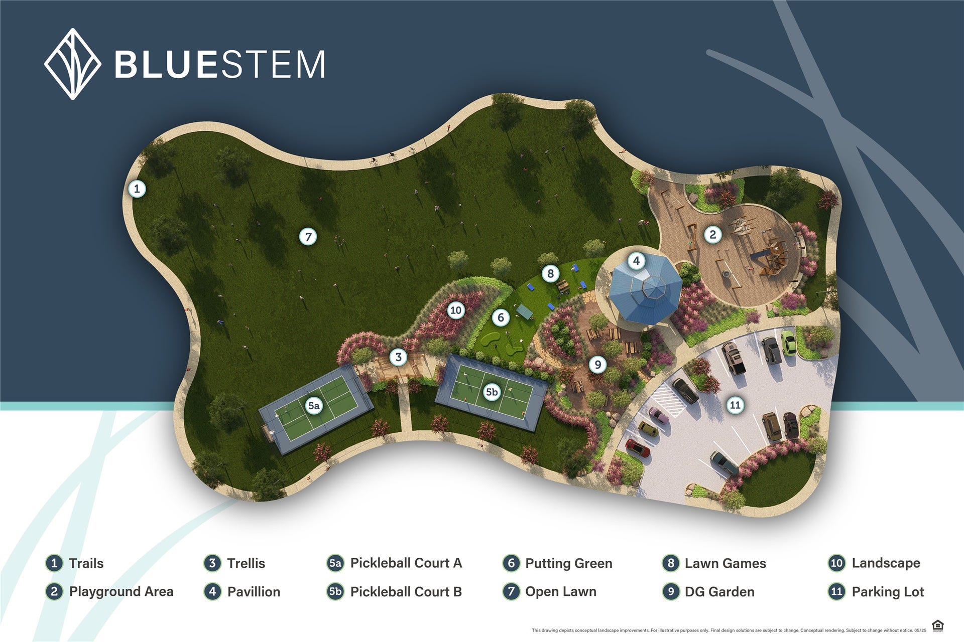 Bluestem Community Amenities Map - Coming Soon!