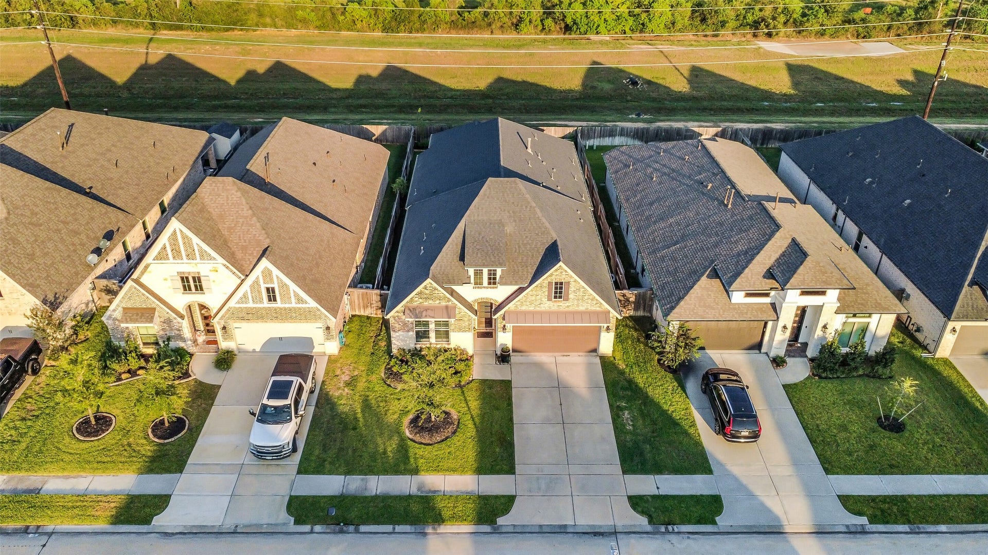 20330 Rose Gray Lane, Tomball, TX 77377 This home has no backdoor neighbors.