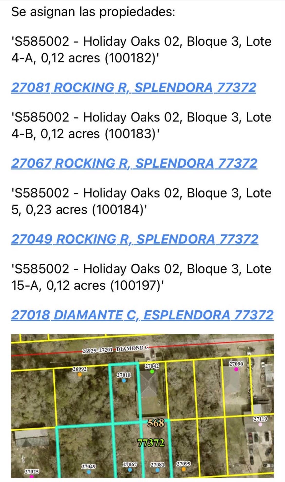27067 Rocking R, Splendora, TX 77372 27067 Rocking R, Splendora, TX 77372