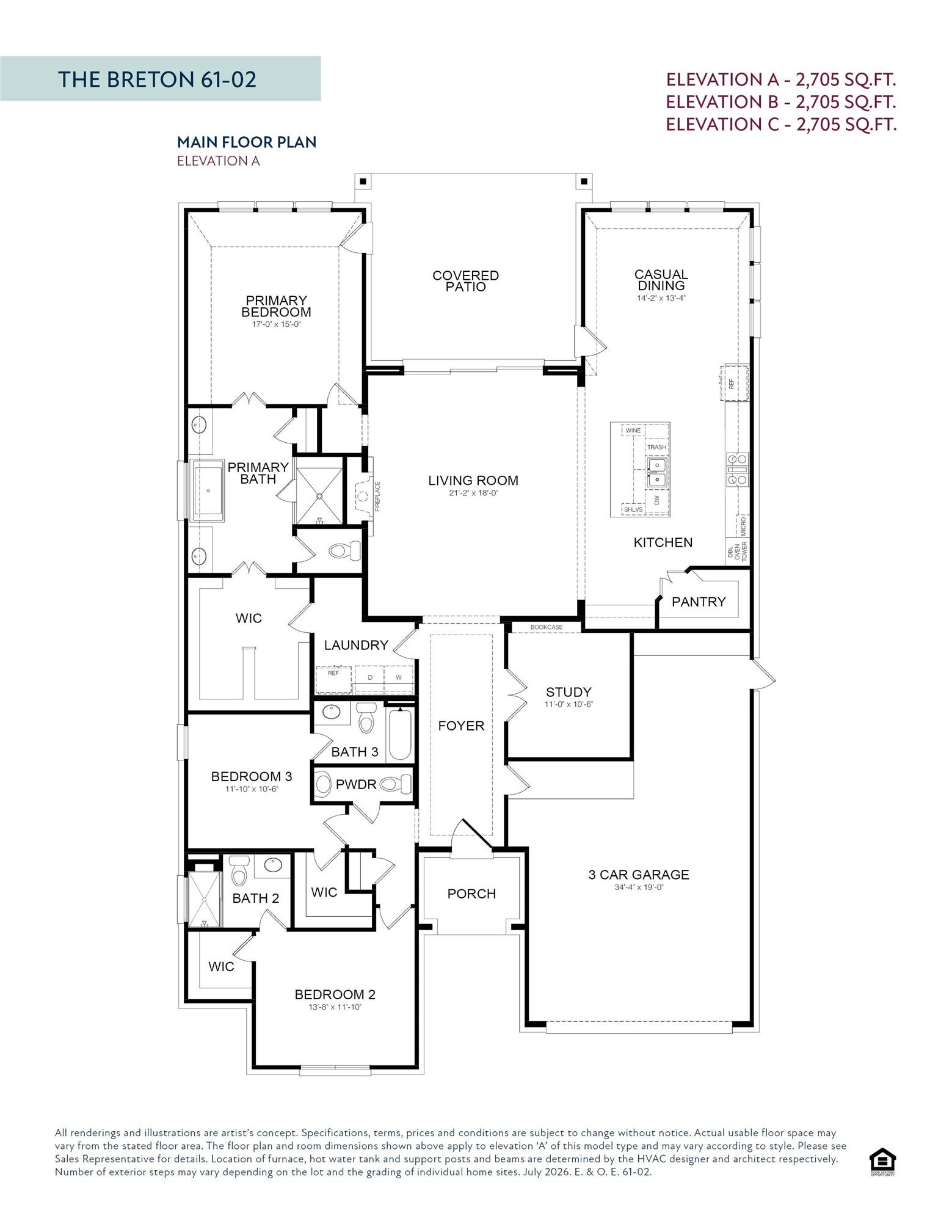 736 Golden Aster Boulevard, Waller, TX 77484 Floor Plann