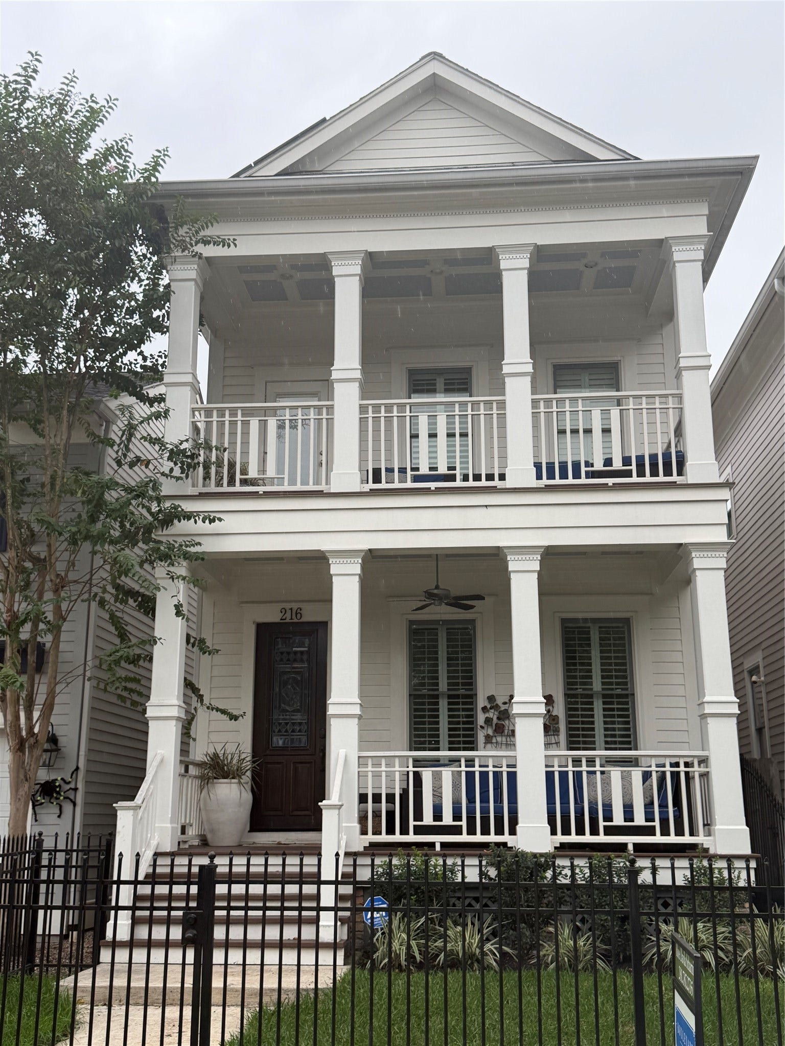 Come and see this rental on 216 W 24th St. It offers 3 bedrooms 2 baths and a half bath downstairs.