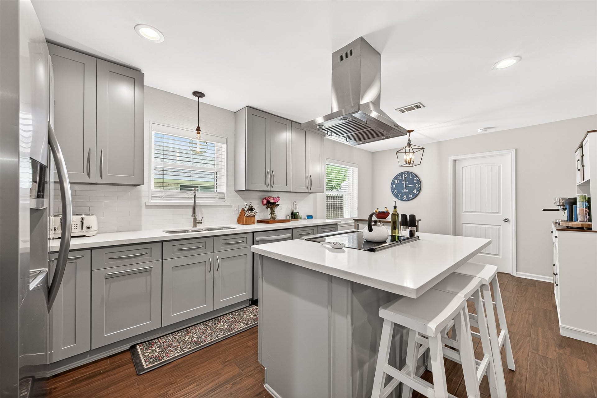 2610 Teague Road, Houston, TX 77080 This home offers multiple inviting dining spaces, including bar seating at the kitchen, a dining room, and a cozy breakfast nookproviding plenty of options for everyday meals and entertaining.