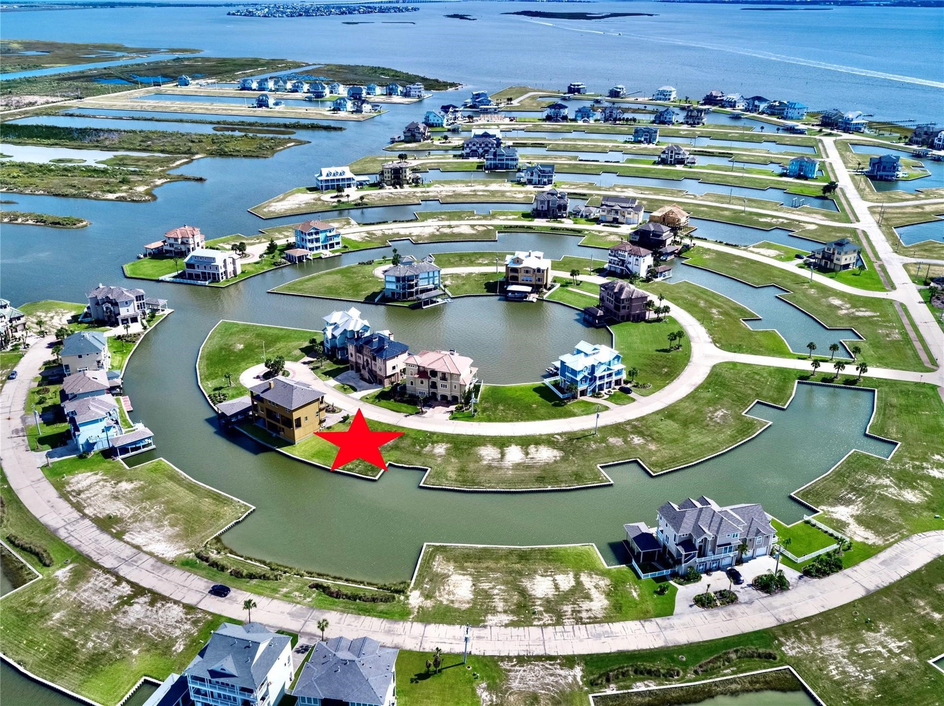 7 Big Torch, Hitchcock, TX 77563 Enjoy easy access to West Bay and the Intracoastal Waterway, along with added space and privacy thanks to the landscape preserve directly across the canalmeaning no homes will be built directly across from you.