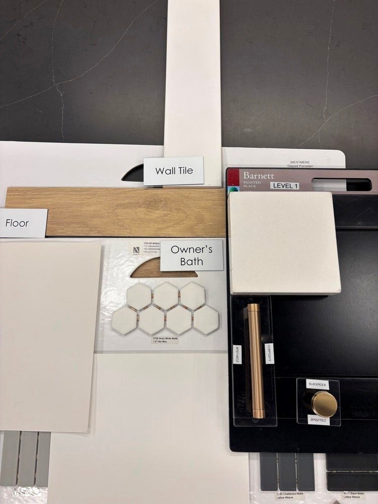 Owner's Bath Design Selections