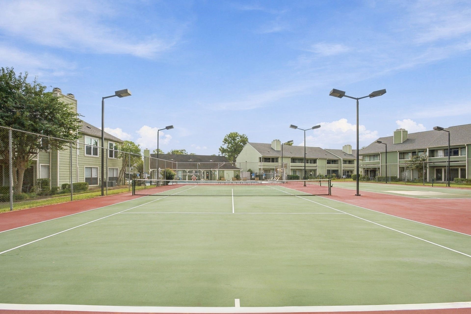14777 Wunderlich Drive, #413, Houston, TX 77069 More than one court ensures you can usually play at your convenience!
