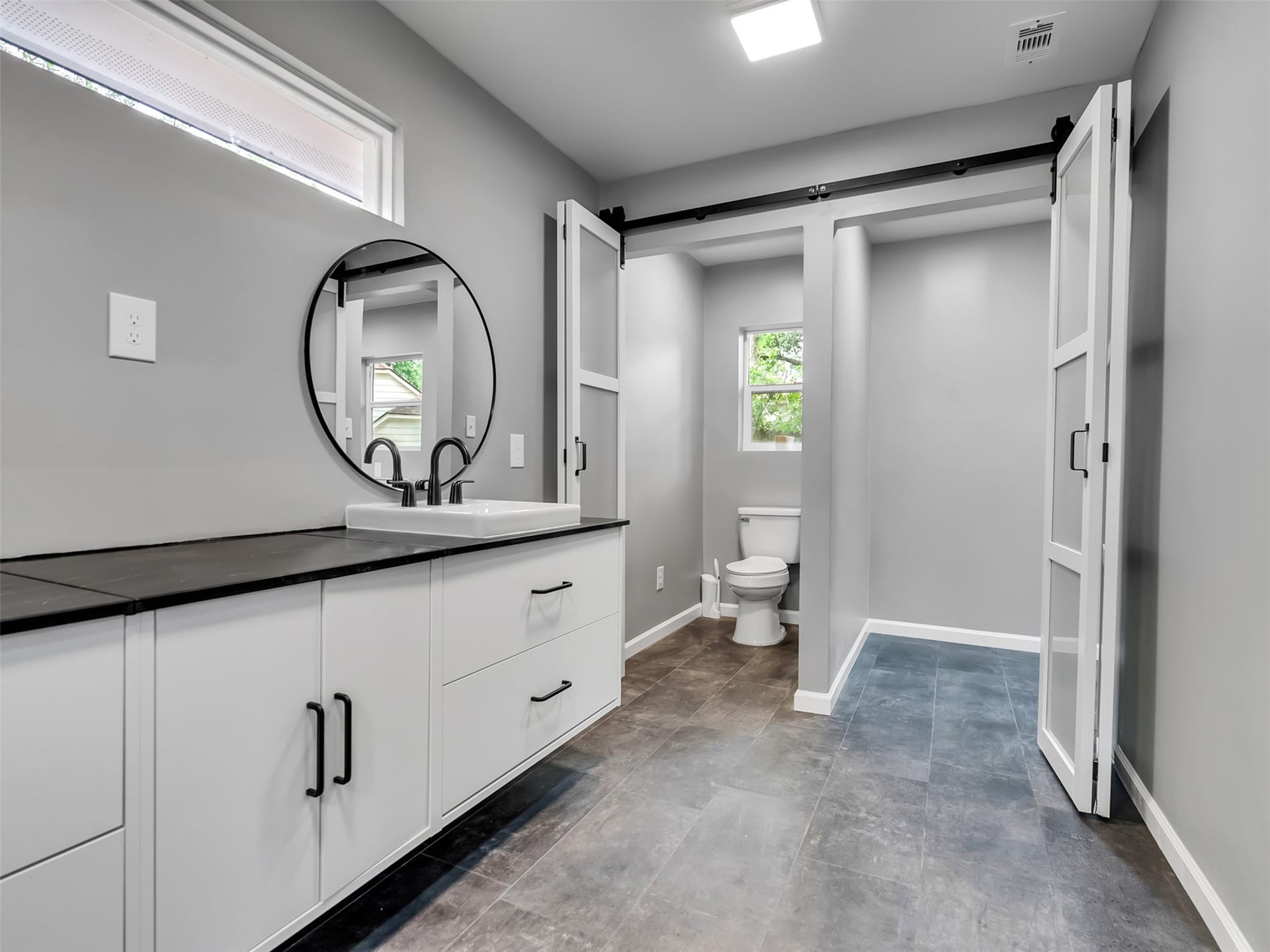 Brand new custom vanity.