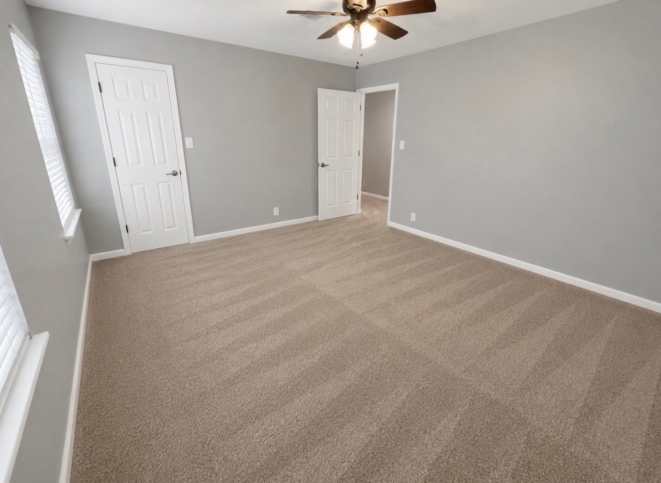 Bedroom number 3 facing hallway