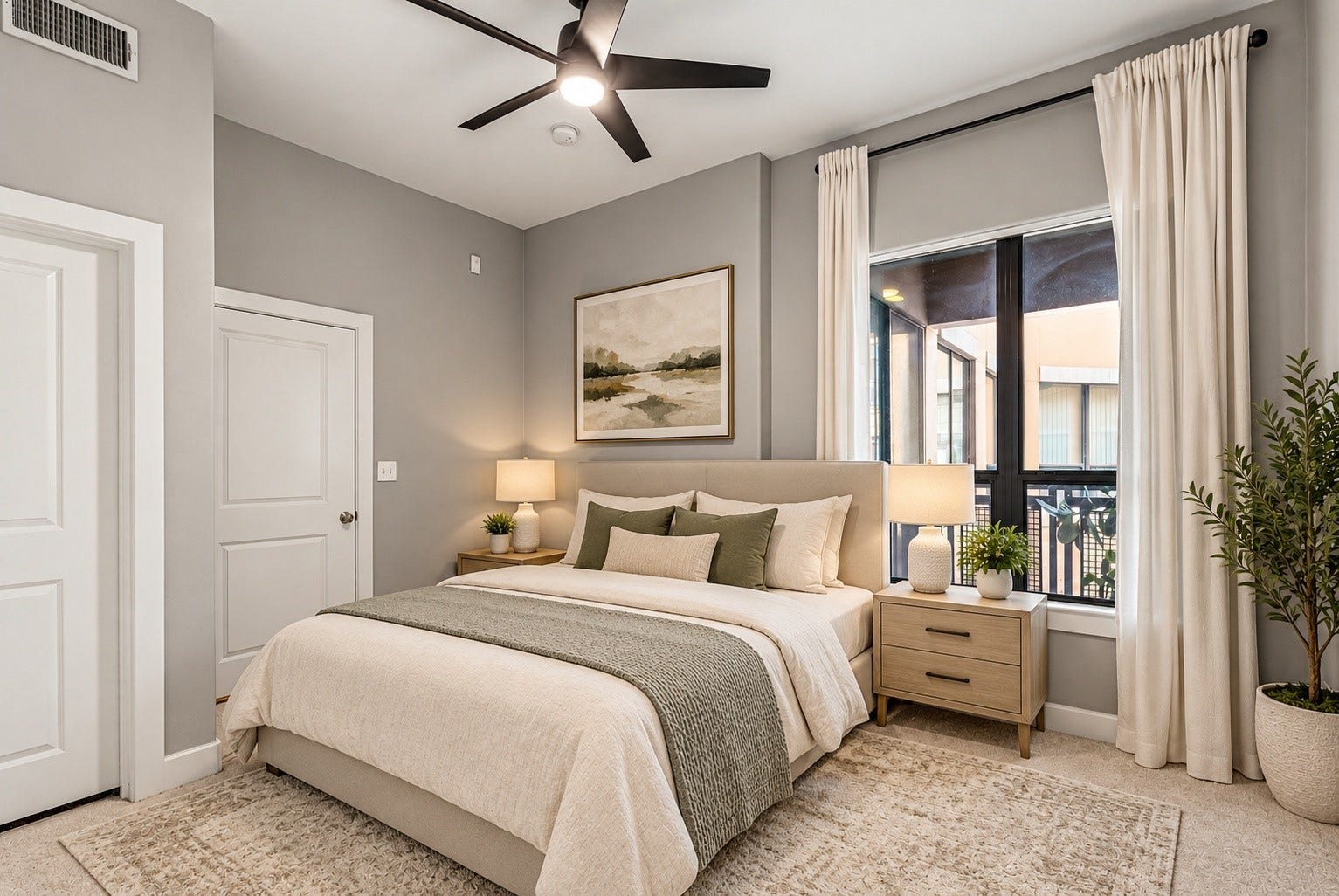 1901 Post Oak Boulevard, #3601, Houston, TX 77056 Virtually staged