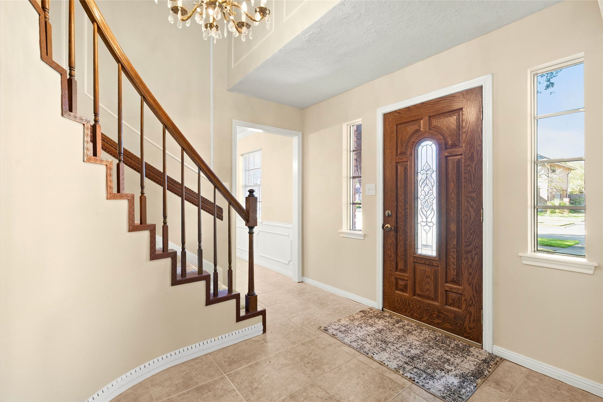Let's venture upstairs to the 4 bedrooms!