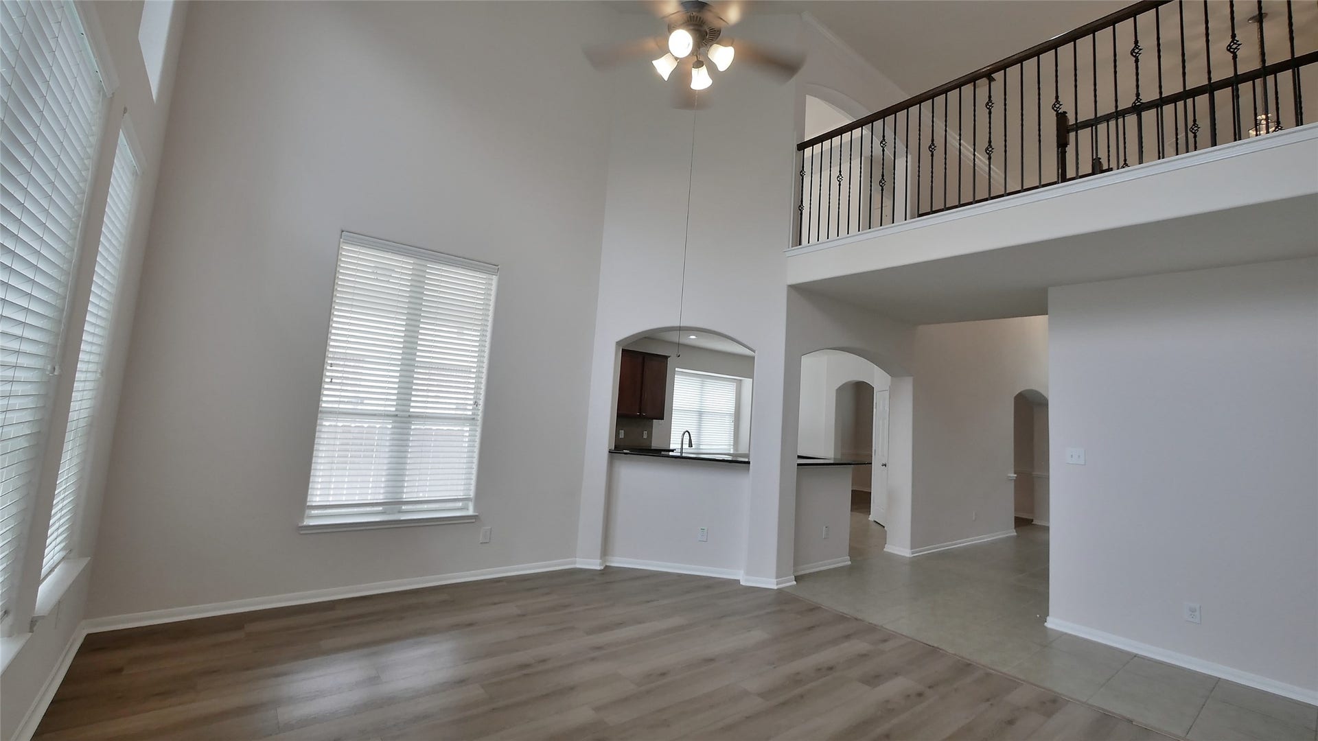 1906 Lauralwick Court, Katy, TX 77484 View of the Family Room with high ceilings