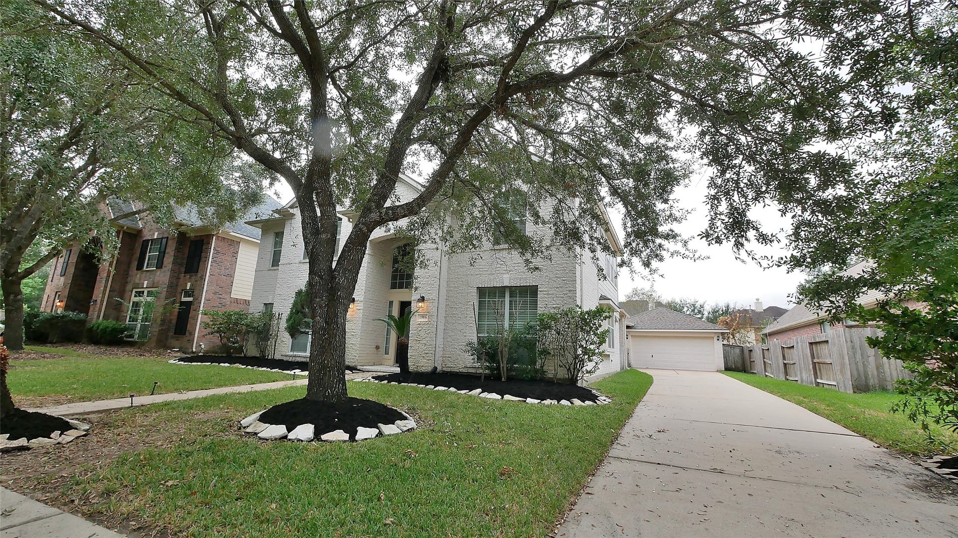 1906 Lauralwick Court, Katy, TX 77484 Driveway with Oversized Detached Garage