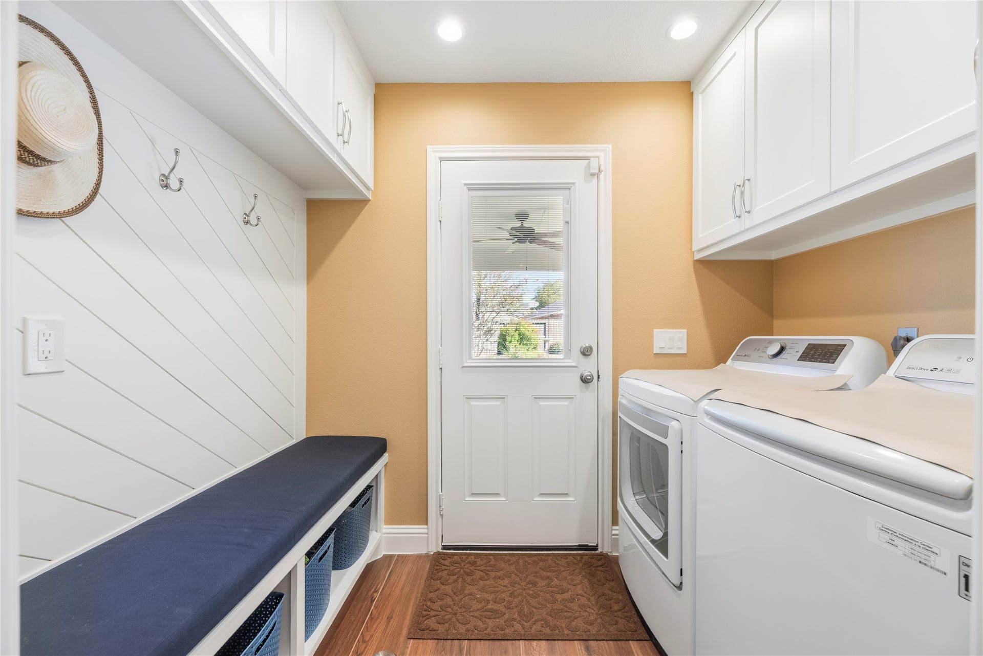17906 Lone River Court, Houston, TX 77095 The utility room has a mud area and additional storage.