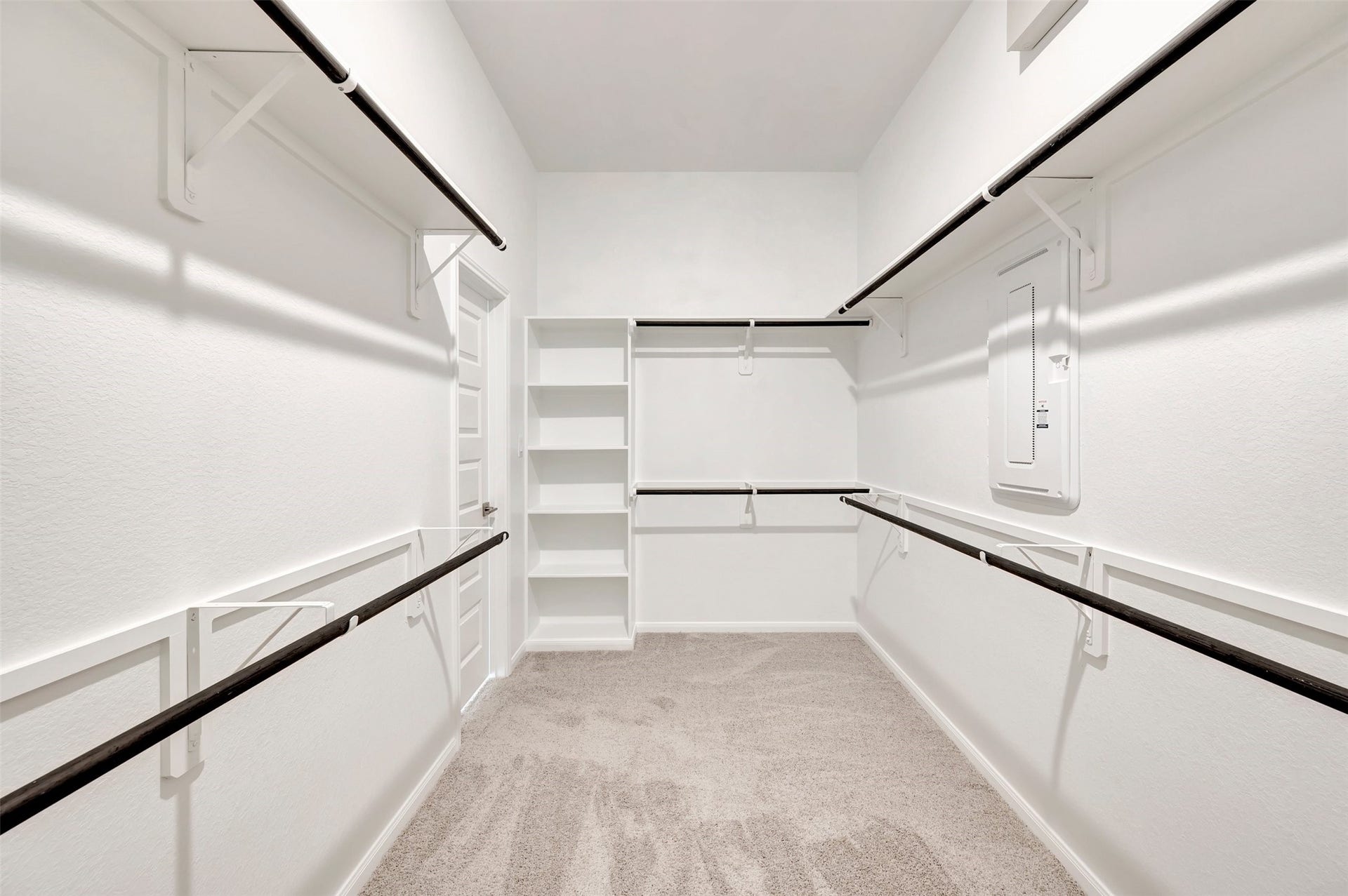 Primary walk-in closet