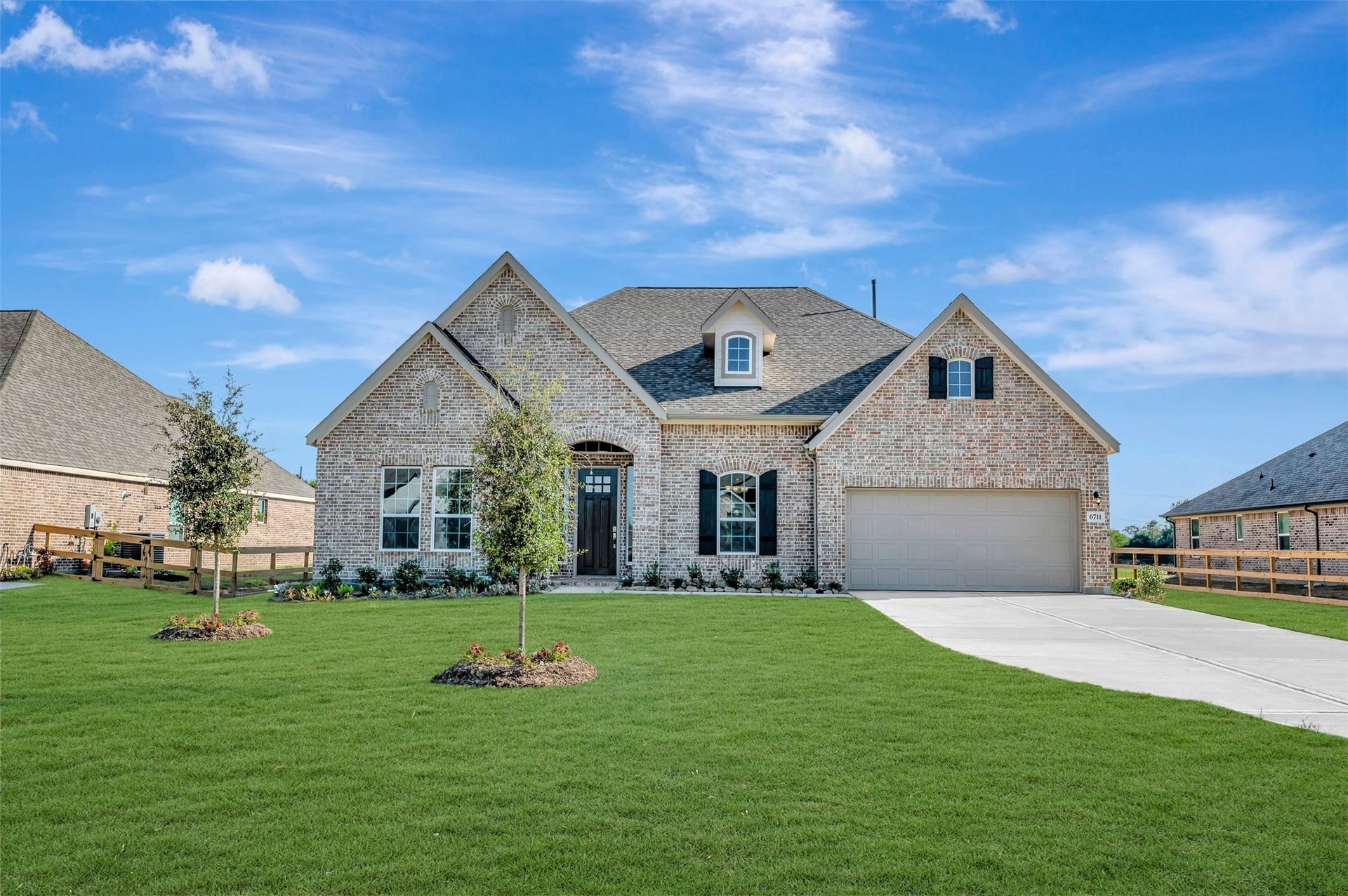Gorgeous Margaret design by K. Hovnanian Homes in elevation B built in Tejas Landing.