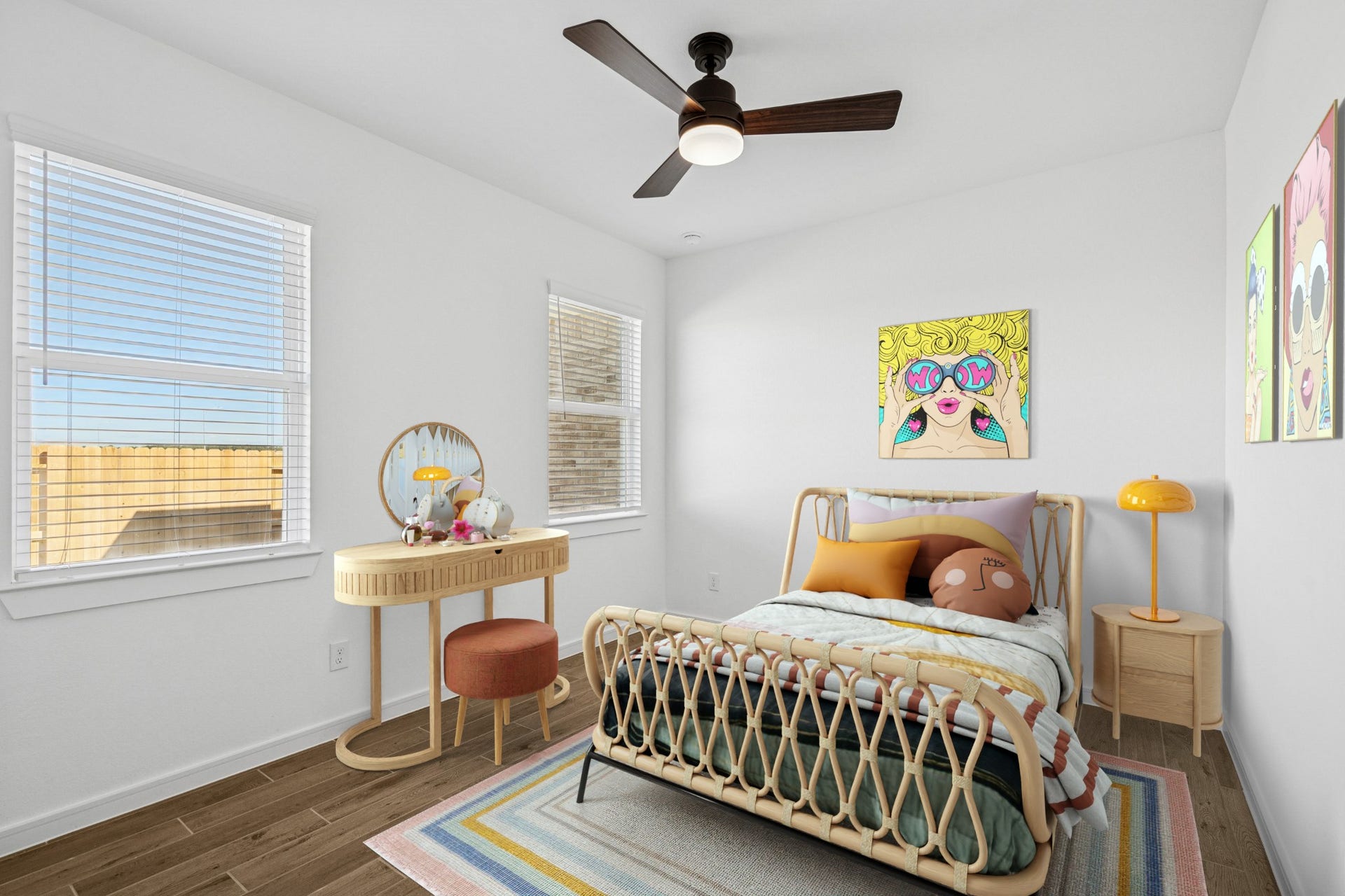 12027 Old Fashion Circle, Mont Belvieu, TX 77535 Bedroom 3 (*Photo not of actual home and used for illustration purposes only.)